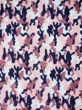 Pink Camouflage Swaddle Blanket