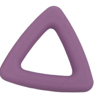 Purple Triangle Teether