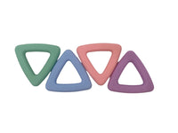 Purple Triangle Teether